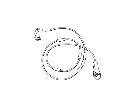 Warning Contact, brake pad wear 39519 ABS, Image 2