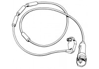 Warning Contact, brake pad wear 39520 ABS