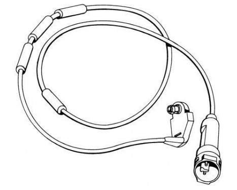Warning Contact, brake pad wear 39520 ABS