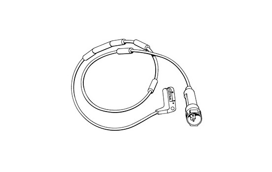 Warning Contact, brake pad wear 39521 ABS, Image 2