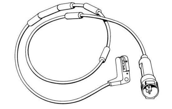 Warning Contact, brake pad wear 39521 ABS