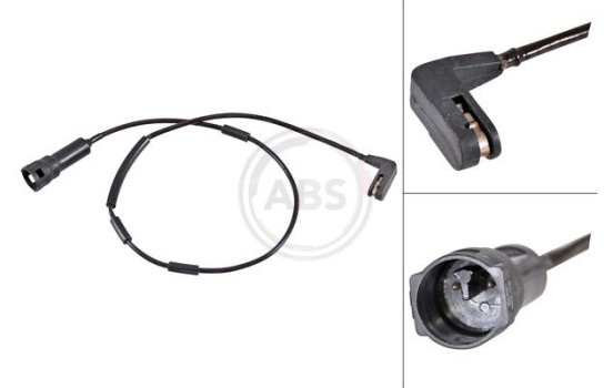 Warning Contact, brake pad wear 39521 ABS, Image 3