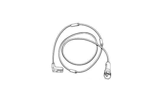 Warning Contact, brake pad wear 39523 ABS, Image 2