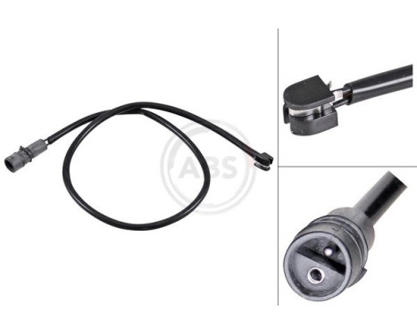 Warning Contact, brake pad wear 39538 ABS, Image 3