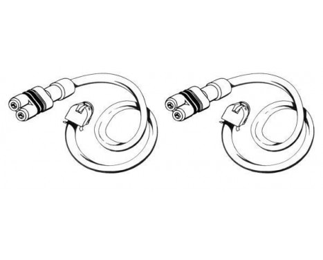 Warning Contact, brake pad wear 39541 ABS