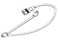 Warning Contact, brake pad wear 39544 ABS