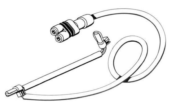 Warning Contact, brake pad wear 39545 ABS