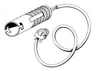 Warning Contact, brake pad wear 39547 ABS