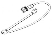 Warning Contact, brake pad wear 39556 ABS