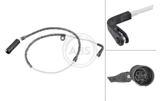 Warning Contact, brake pad wear 39566 ABS, Image 3
