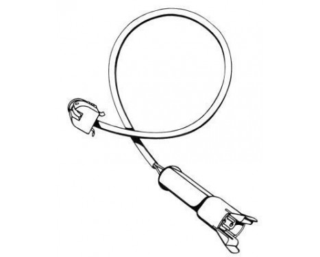 Warning Contact, brake pad wear 39571 ABS