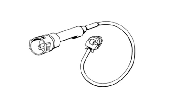 Warning Contact, brake pad wear 39575 ABS, Image 2