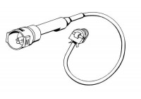 Warning Contact, brake pad wear 39575 ABS