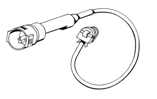 Warning Contact, brake pad wear 39575 ABS