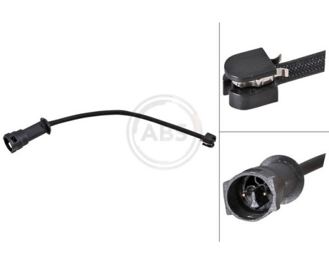 Warning Contact, brake pad wear 39575 ABS, Image 3