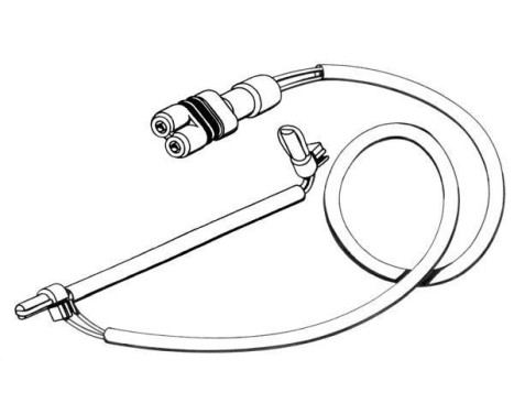 Warning Contact, brake pad wear 39577 ABS