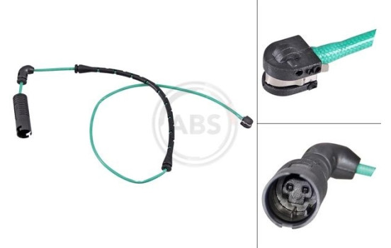 Warning Contact, brake pad wear 39587 ABS, Image 3