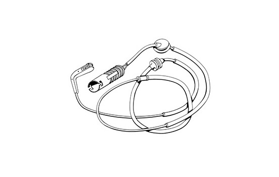 Warning Contact, brake pad wear 39594 ABS, Image 2