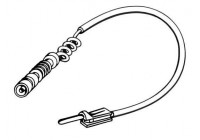 Warning Contact, brake pad wear 39596 ABS