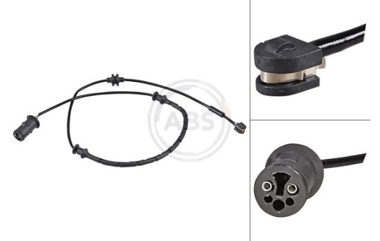 Warning Contact, brake pad wear 39618 ABS, Image 3