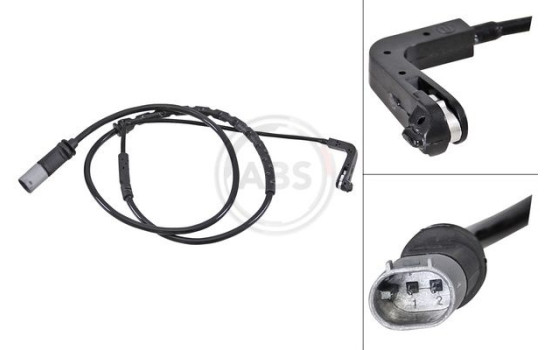 Warning Contact, brake pad wear 39639 ABS, Image 3