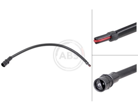 Warning Contact, brake pad wear 39656 ABS, Image 3