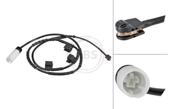 Warning Contact, brake pad wear 39701 ABS, Image 3