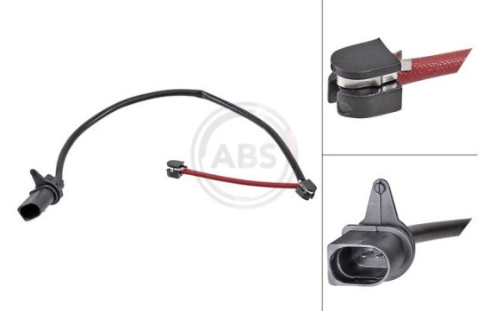 Warning Contact, brake pad wear 39777 ABS, Image 2