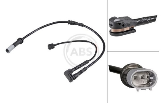 Warning Contact, brake pad wear 39801 ABS, Image 2