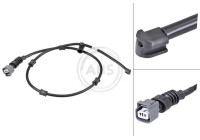Warning Contact, brake pad wear 39807 ABS