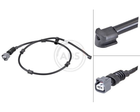 Warning Contact, brake pad wear 39807 ABS