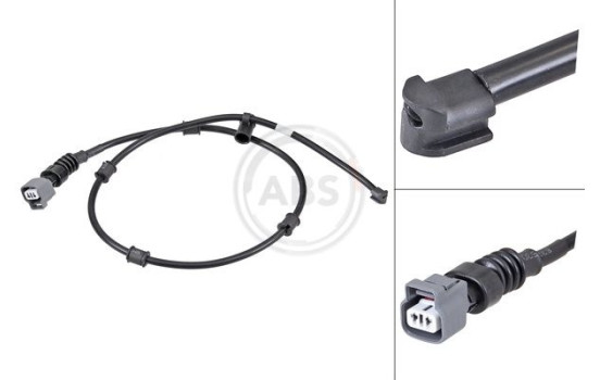 Warning Contact, brake pad wear 39807 ABS
