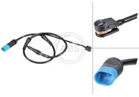 Warning Contact, brake pad wear 39815 ABS