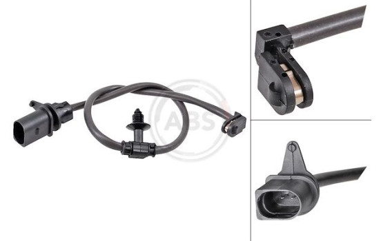 Warning Contact, brake pad wear 39913 ABS, Image 2