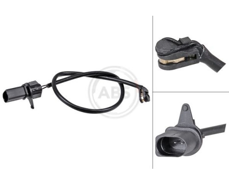 Warning Contact, brake pad wear 39919 ABS