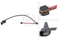 Warning Contact, brake pad wear 39955 ABS