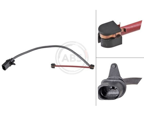 Warning Contact, brake pad wear 39955 ABS