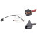 Warning Contact, brake pad wear 39955 ABS