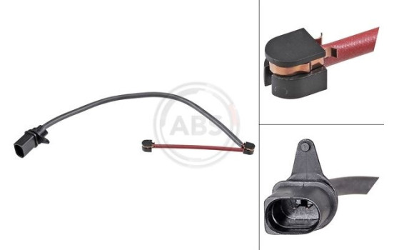 Warning Contact, brake pad wear 39955 ABS