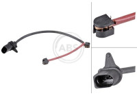 Warning Contact, brake pad wear 39968 ABS