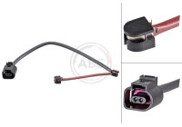Warning Contact, brake pad wear 39969 ABS