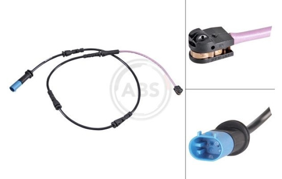 Warning Contact, brake pad wear 39982 ABS