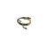 Warning Contact, brake pad wear AP1049 Bosch, Thumbnail 5