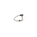 Warning Contact, brake pad wear AP1050 Bosch, Thumbnail 5