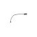 Warning Contact, brake pad wear AP1052 Bosch, Thumbnail 5