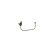 Warning Contact, brake pad wear AP1105 Bosch, Thumbnail 3