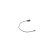 Warning Contact, brake pad wear AP1116 Bosch, Thumbnail 4