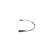 Warning Contact, brake pad wear AP1586 Bosch, Thumbnail 3