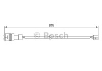 Warning Contact, brake pad wear AP238 Bosch