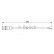 Warning Contact, brake pad wear AP238 Bosch